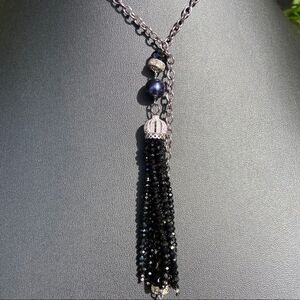 Vantel Pearl Co.  Arabian Nights Lariat Necklace